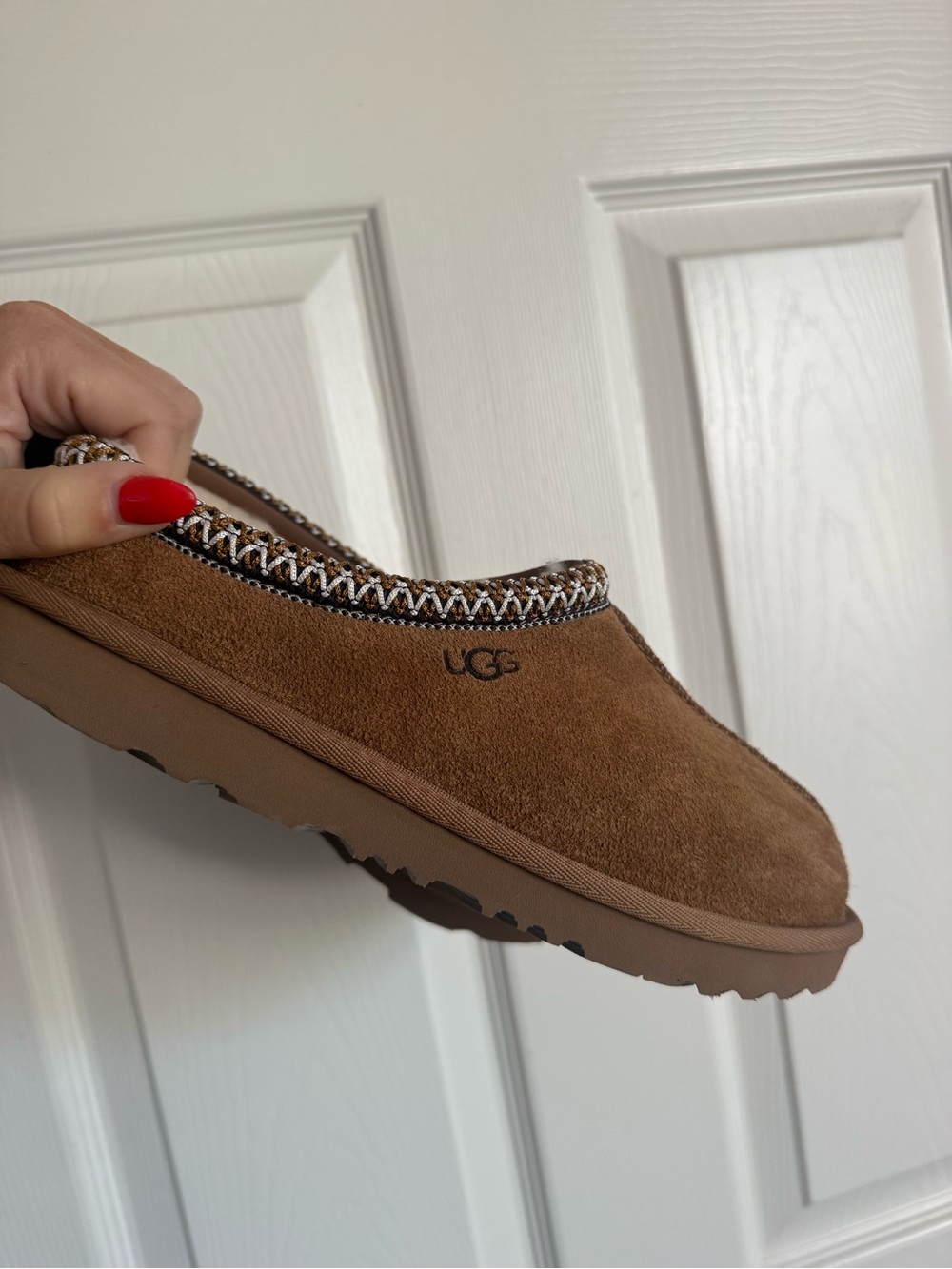 UGG Tasman Women's Chestnut Suede Mule Slipper
